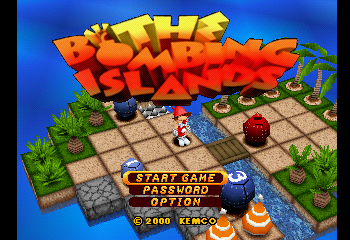 The Bombing Islands Title Screen